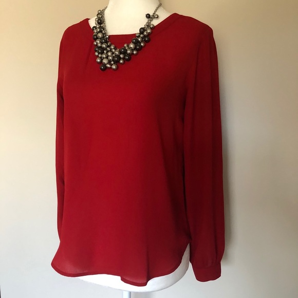 LOFT long sleeve blouse XXSP - Picture 2 of 7